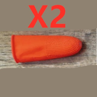 Cuchillo de silicona para pulgar, Protector de dedos, engranajes para cortar verduras, cosecha, pellizco, hoja de planta, tijeras, guantes de jardín