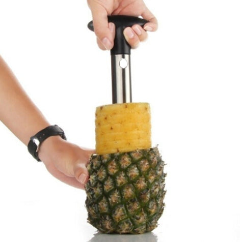 Cortador de Piña de acero inoxidable, accesorios fáciles de usar, cortador de fruta, cuchillo, rebanador, herramientas de cocina,