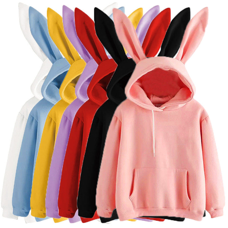 Sudadera con capucha Harajuku Guardian Rabbit