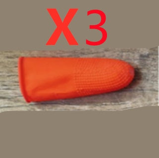 Cuchillo de silicona para pulgar, Protector de dedos, engranajes para cortar verduras, cosecha, pellizco, hoja de planta, tijeras, guantes de jardín